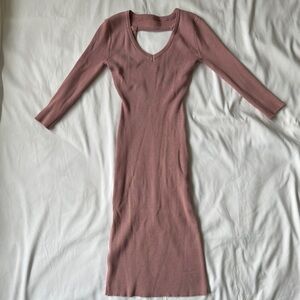 No Boundaries Keyhole Dress